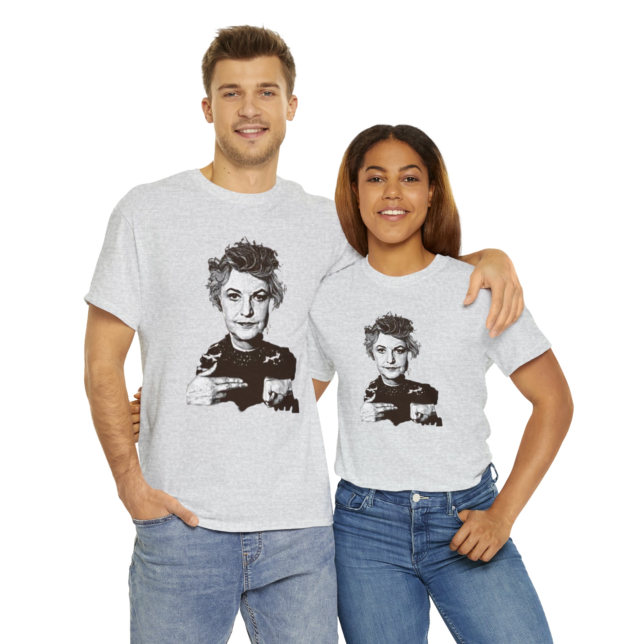 The Golden Girls 80's TV Show- Dorothy Unisex Heavy Cotton T-Shirt - Creations by Chris and Carlos
